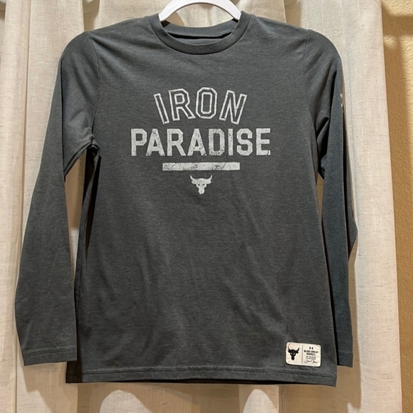 The Rock Iron Paradise Project Rock by Under Armour Boys M - Picture 3 of 7